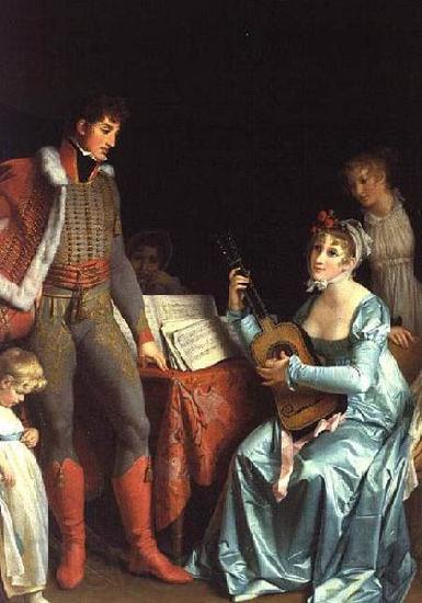 Marguerite Gerard La Duchesse d'Abrantes et le General Junot Spain oil painting art